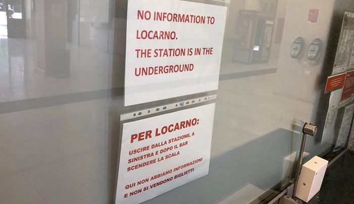 Stazione internazionale di Domo: "Nessuna informazione sui treni per Locarno". Manca l'accoglienza turistica