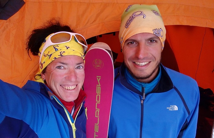 Cristina Piolini e Francesco Bon già al lavoro sul Manaslu