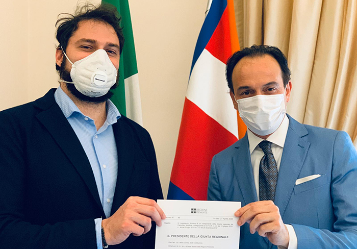 Cirio nomina Maurizio Marrone (Fratelli d’Italia) assessore al posto di Roberto Rosso