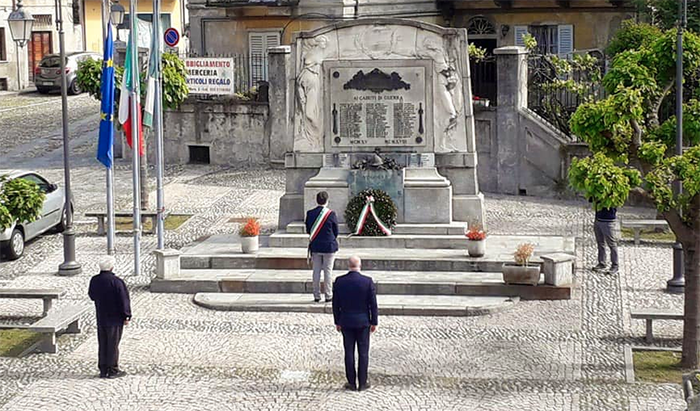 Vogogna: celebrato il 25 aprile, c'era anche Enrico Borghi. Le riflessioni del sindaco Stefanetta