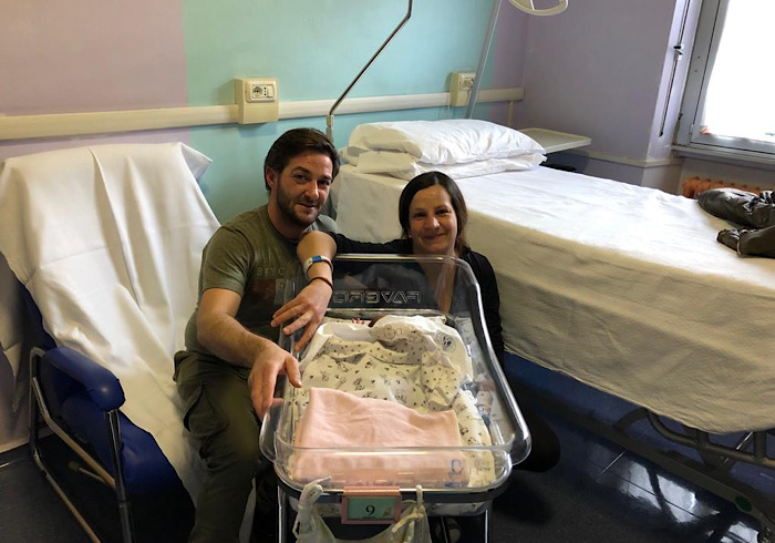 Una bimba Vigezzina l'ultima nata al San Biagio nel 2019