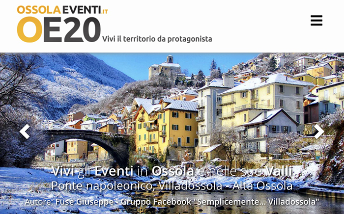 Ossolaeventi.it e Visitvco uniti per dare più informazioni a turisti, villeggianti e residenti