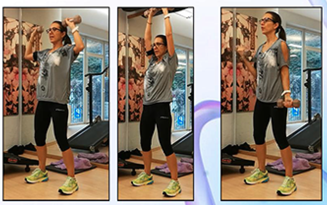 Nuovo allenamento con Marta Fovana, questa volta per la parte superiore del corpo. Video
