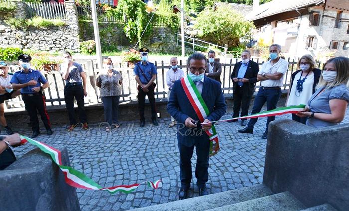 Anzasca: inaugurazione del nuovo ambulatorio e dispensario farmaceutico a Ceppo Morelli. Foto