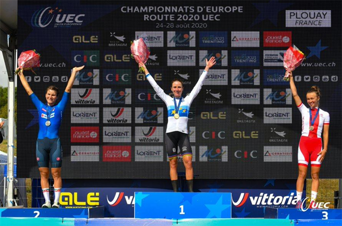 Elisa Longo Borghini medaglia d’argento agli Europei di ciclismo