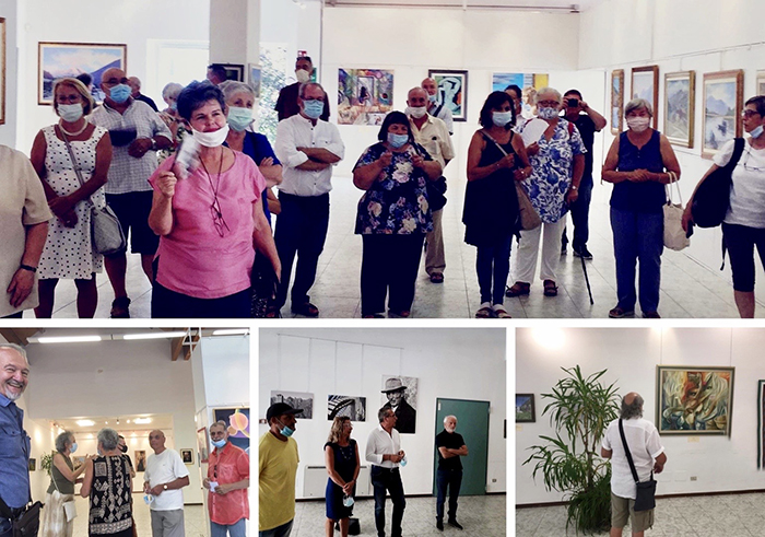 Inaugurata la mostra di 80 artisti: "Arte alla Fabbrica - Mostra Collettiva"