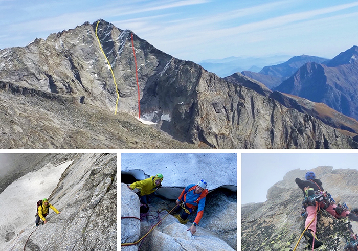 “Per non dimenticare”. Una nuova via alpinistica sulla Punta Laugera per "Papà Primo e tutti i contrabbandieri" 