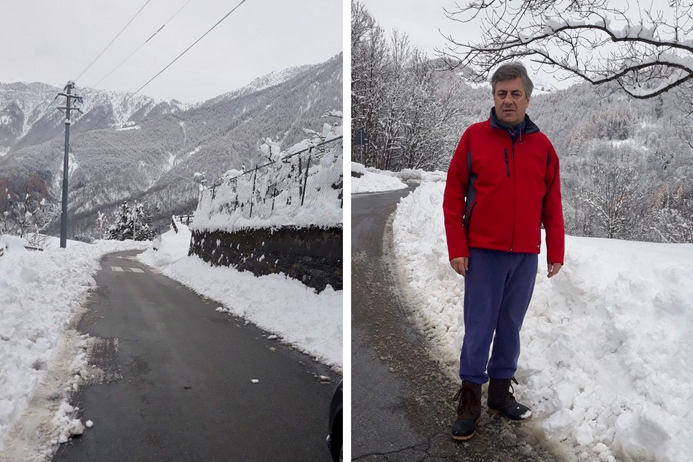 Via la corrente, malati di covid al freddo da ieri sera. Indignazione a Bognanco, Valentini: "Succede ogni volta che nevica"