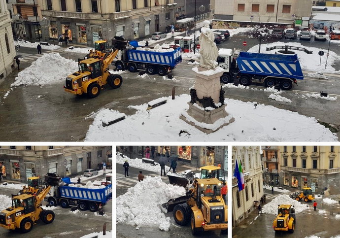 Critiche per il "Piano neve" di Domodossola. Valentini: "Imbarazzante l'annullamento del mercato per dinamiche interne agli uffici"