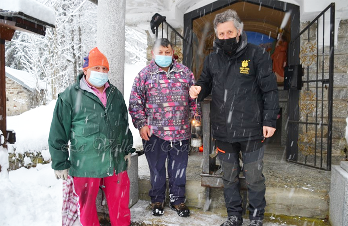 Santa Barbara 2020: il maltempo ed il covid non fermano il ricordo dei minatori dell'Anzasca. Fotogallery