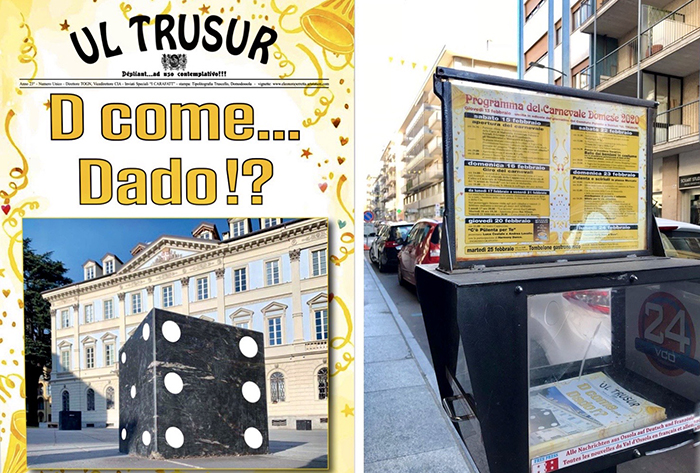 Carnevale di Domodossola 2020: è in distribuzione il Trusur