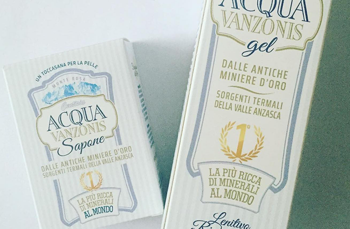 L'Acqua Vanzonis in gel e sapone distribuita in tutta Europa. Rinnovato per tre anni il contratto col Comune