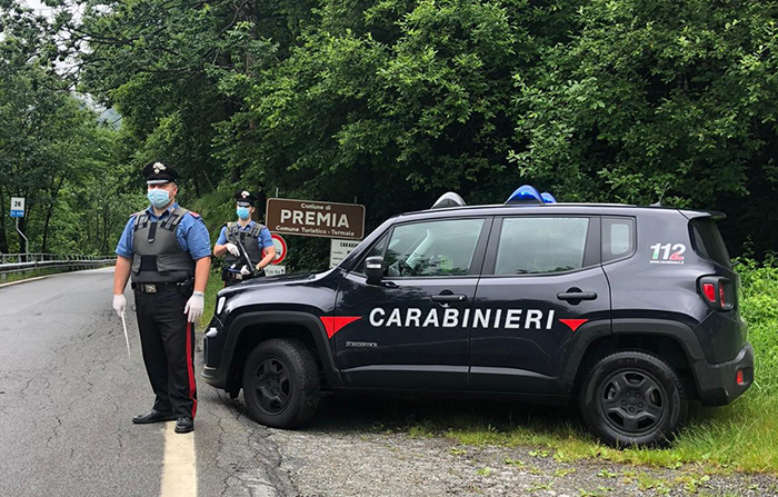 Premia: denunciato dai carabinieri “topo d’appartamento” con la passione per gli chalet