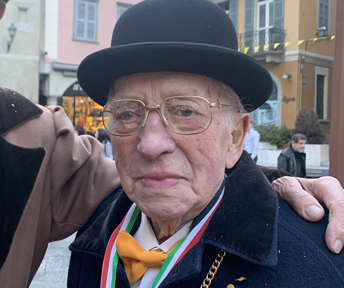 Il carnevale di Domodossola piange Franco Cantonetti, decano del Comitato Polenta e Sciriuii 
