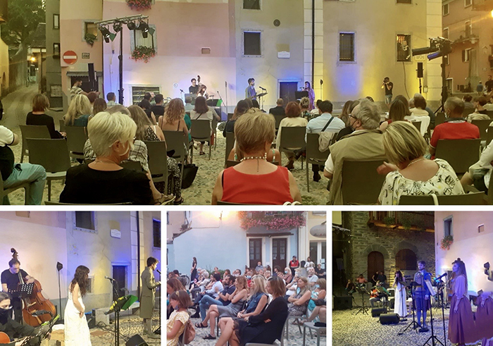 Torna la vita nel Borgo domese: teatro e musica per celebrare Artemisia Gentileschi. Foto e video