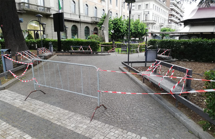 Sinistra italiana contro Pizzi e la chiusura del parchetto: "La quiete pubblica è turbata nel centro città, inefficacia politica"