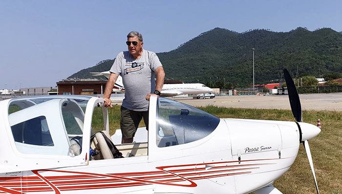 Piero Bracali confermato presidente di Air Valdossola: "Priorità alla ricostruzione della pista danneggiata dall'alluvione"