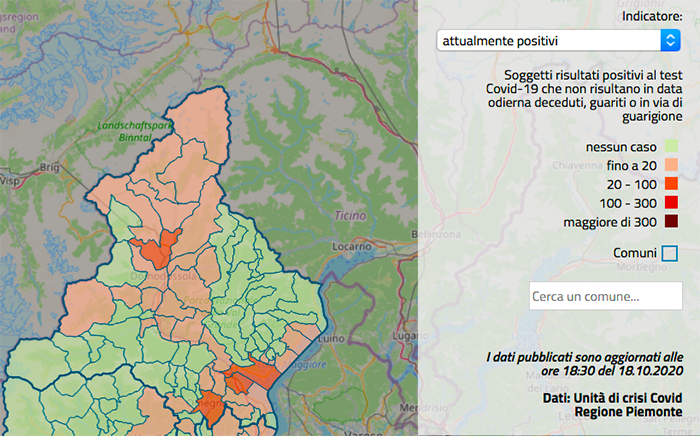 Aumentano i contagi di Covid-19 in tutto il Vco: a Baveno 27, a Crevoladossola 23