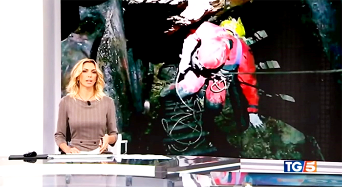 Al TG5 un servizio sulla valle Antrona e le sue miniere d'oro