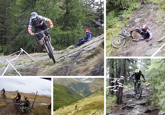 Campionato del mondo Enduro MTB a Zermatt in clima invernale, pochi al via