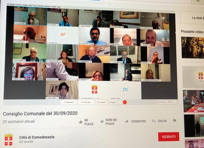 Il consiglio comunale domese approva in streaming il Documento Unico di Programmazione