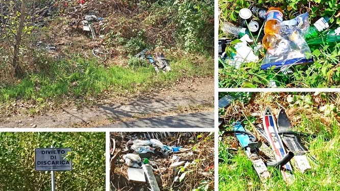 Rifiuti abbandonati: peggiora la situazione in zona Badulerio