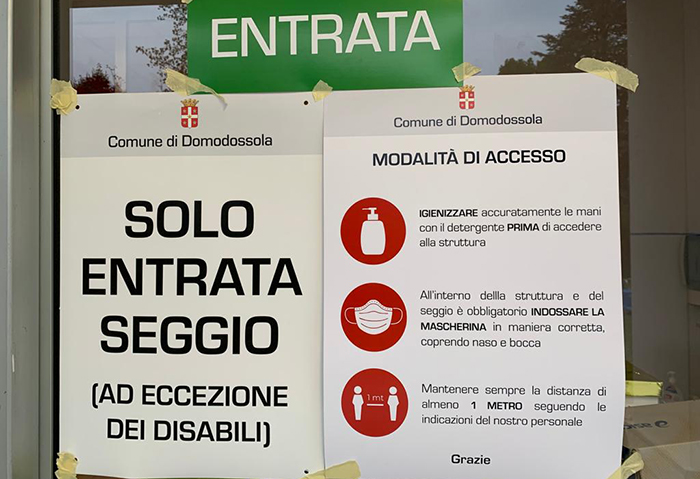 Nel Vco si vota per il referendum sul numero dei parlamentari e per 5 sindaci