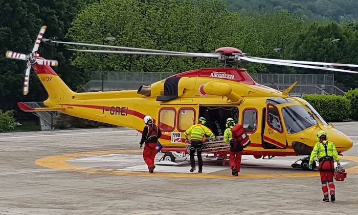 Domo: Inaugurata la nuova piazzola per l'elisoccorso. E' intolata al comandate Pietro Venanzi 