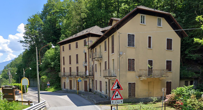 Venduto all'asta per 3mila euro l'albergo Meda di Bognanco 