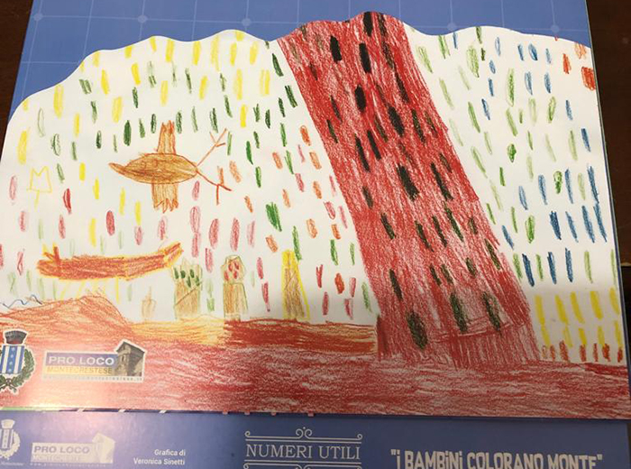 Montecrestese: consegna in tutte le famiglie del calendario 2022 “I bambini colorano Monte”