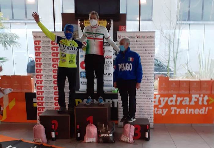 Lucio Pirozzini secondo nel campionato nazionale di ciclocross Acsi