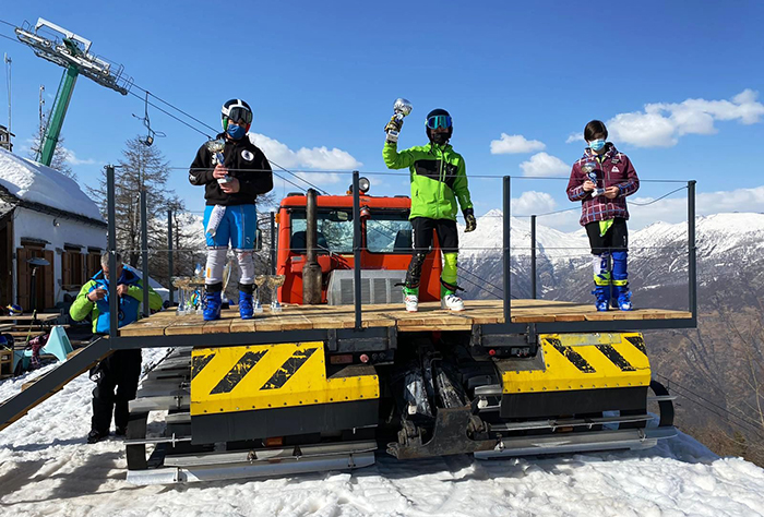 Riccardo Depetris Pollini campione regionale di slalom gigante categoria cuccioli