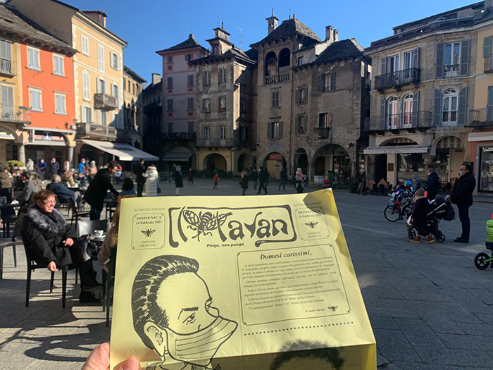 Carnevale 2021, un sorriso sotto la mascherina...in distribuzione Il Tavan. Polenta e salamini garantiti con "DomoTrusa"