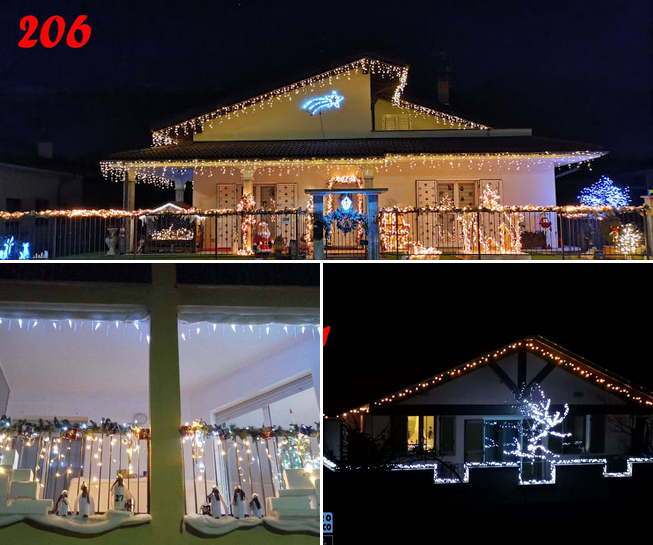 Villadossola ha premiato le luminarie più belle, ecco i vincitori 