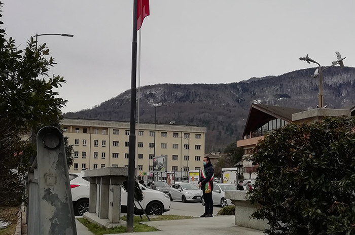 Giornata della memoria : Pizzi depone la corona alla Fontana della Pace. Celebrazione on line con Giovanni Cerutti. Video