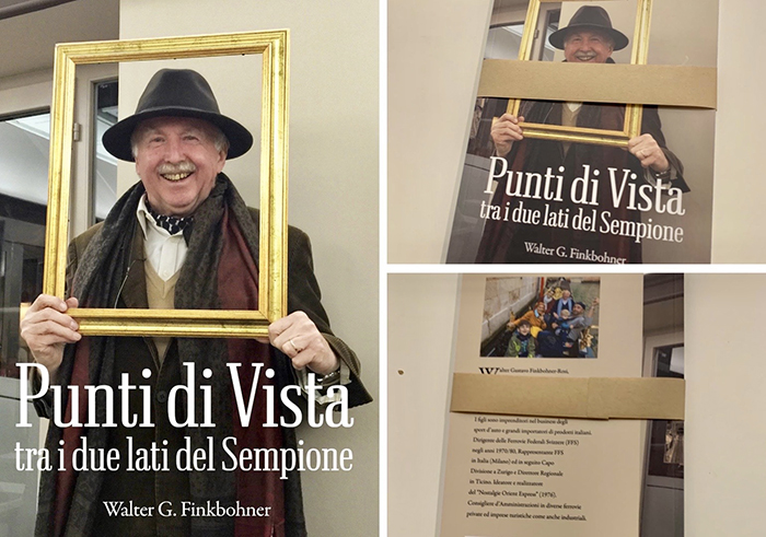 In uscita "Punti di vista tra i due lati del Sempione", il libro di Walter G. Finkbohner sui due lati delle Alpi