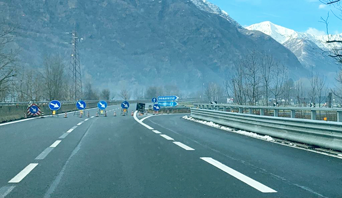Sempre scandalosa Anas sulla superstrada dell'Ossola. La ss.33 chiusa da un mese tra Premosello e Anzola