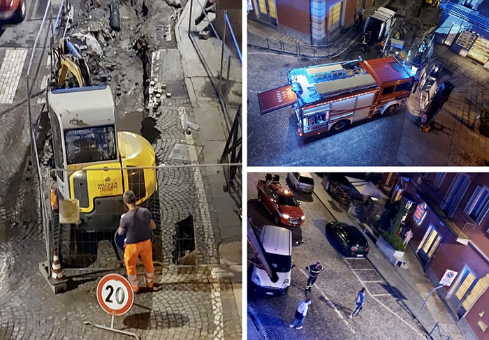 Domo: fuga di gas in centro città, vigili del fuoco e tecnici in azione per trovarla