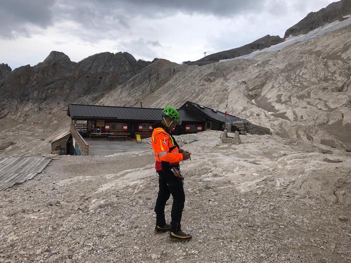 Marmolada: l'intervento col drone della Valdossola - Foto 