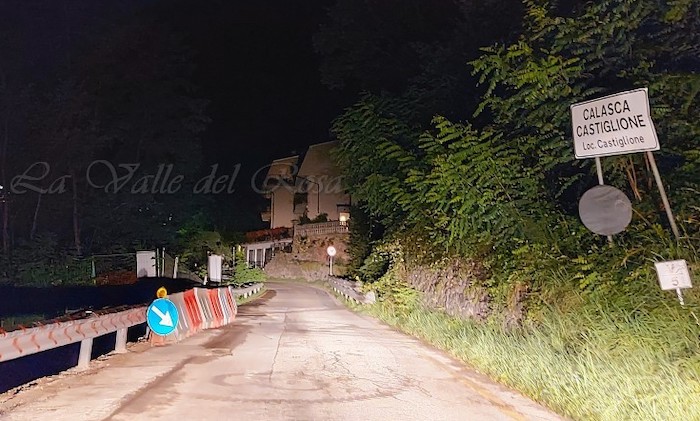 Calasca Castiglione: rimosso per tutto agosto il semaforo sulla statale 549