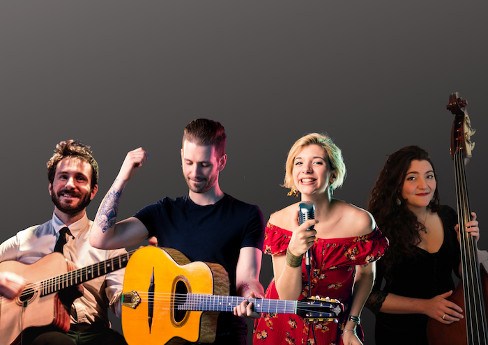 Gipsy jazz col Quartet Filippo Dall’Asta, stasera a Madonna di Campagna 