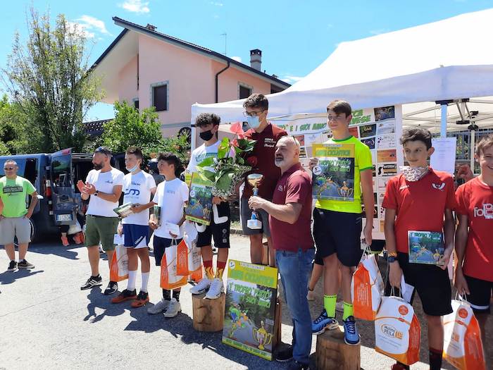 Lorenzo Rossini secondo a Rocca Canavese