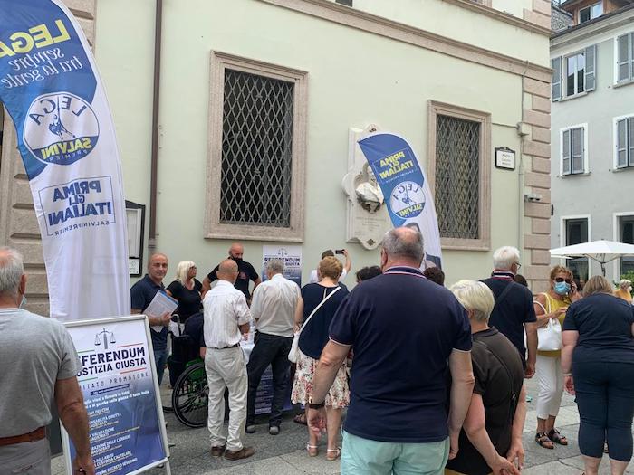 Referendum Giustizia: la Lega raccoglie 100mila firme al primo weekend