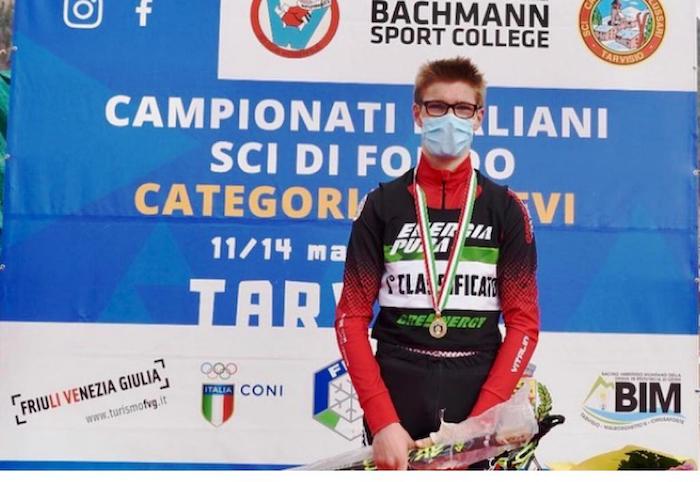 Gabriele Matli e Mauro Balmetti nella squadra di sci nordico delle Alpi Centrali