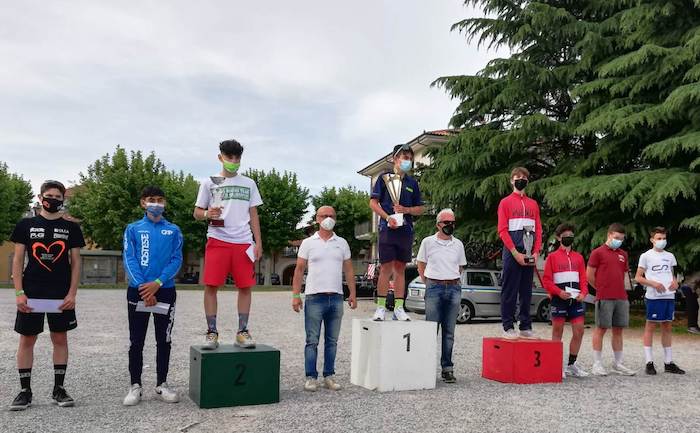 Lorenzo Rossini del Pedale Ossolano ottavo a Cherasco