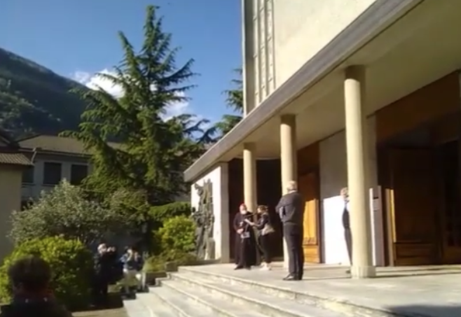 A Villadossola il vescovo Brambilla incontra imprenditori e rappresentanza delle Acli