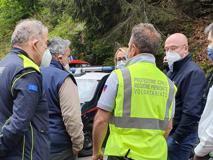 Tragedia del Mottarone, il grande impegno dei volontari della Protezione civile 