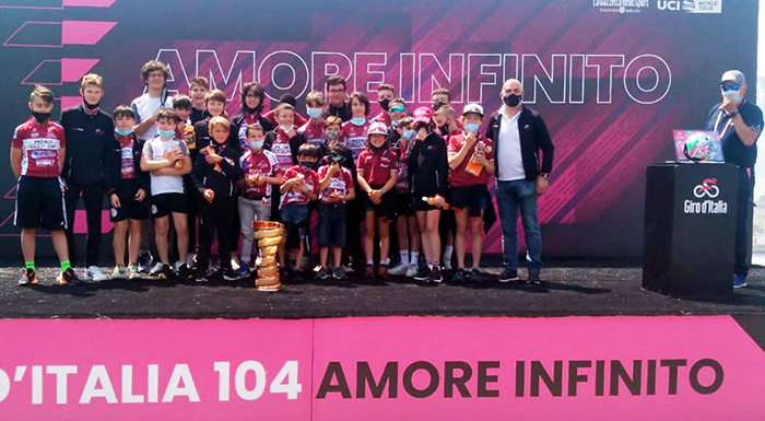 Orgoglio del Pedale Ossolano per Filippo Ganna, che indossò la maglia granata per 4 anni