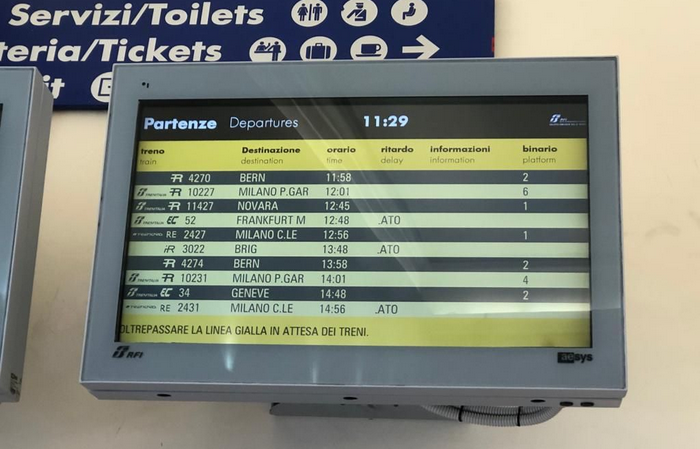 Traffico regionale da e per Milano bloccato per lo sciopero di Trenord sino alle 2 di notte