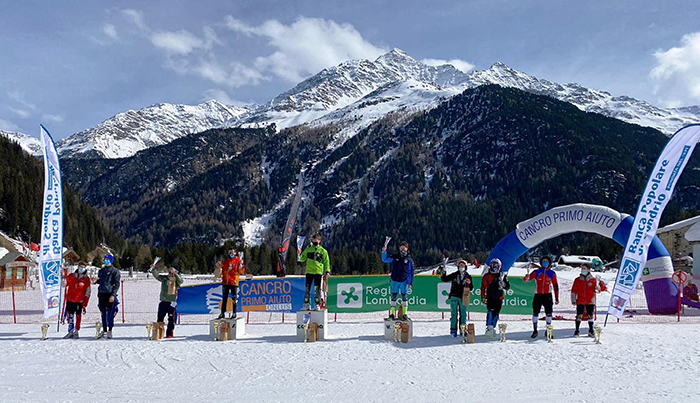 Super tris di Fabio Ferraris, dopo superg e slalom speciale fa suo anche il titolo regionale di gigante